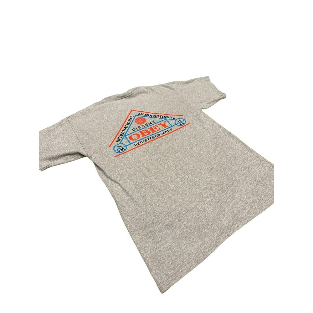 Obey‎ Grey Tshirt Size M